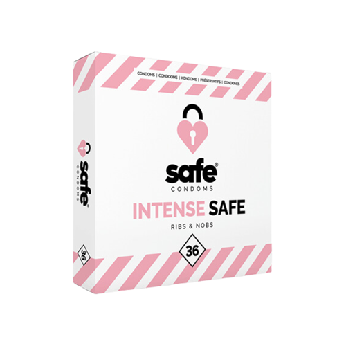 Safe - Intense Safe - Condooms met ribbels en noppen